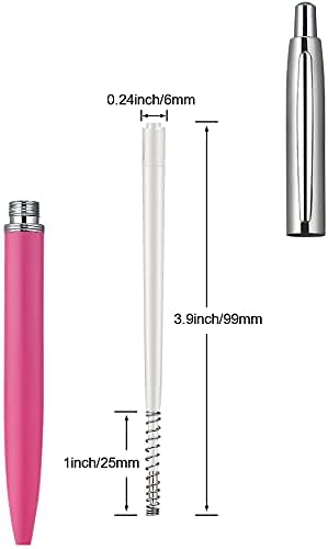 Miniatura 2 de Parker - Recambios de bolígrafo (paquete de 6), repuesto de aguja de precisión de 3.9 pulgadas para bolígrafo de vinilo, liberación de aire,