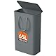 Lifewit 65L Wäschekorb Schmal mit Deckel, Wäschekorb Waschenkorbe Faltbar Klein, Wäschesammler mit Griffen, Wäschebox Laundry Baskets für Waschküche Schlafzimmer, Badezimmer, Grau,1 Packungen