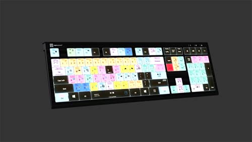Logickeyboard Designed For Magix Vegas Pro 16 Compatible With Windows 7 - 11 - Astra 2 Backlit - Lkbu-Vegas-A2Pc #TOP6