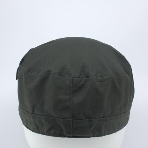 Image of The Vintage Year Heavy Stitching Washed Cotton Cadet Hat - Durable Military Baseball Cap for Men & Women, Outdoor Casual Wear