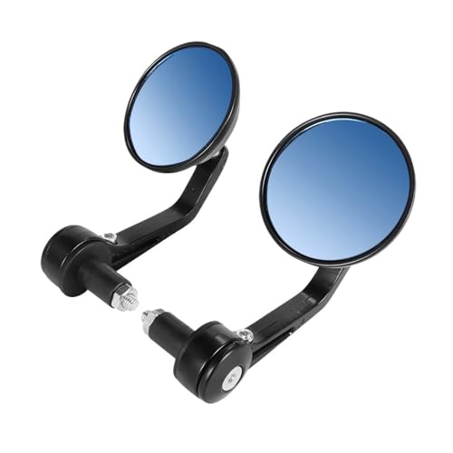 Rétroviseurs de moto ronds pour guidon 22 mm indispensables lors de vos balades en cafe racer