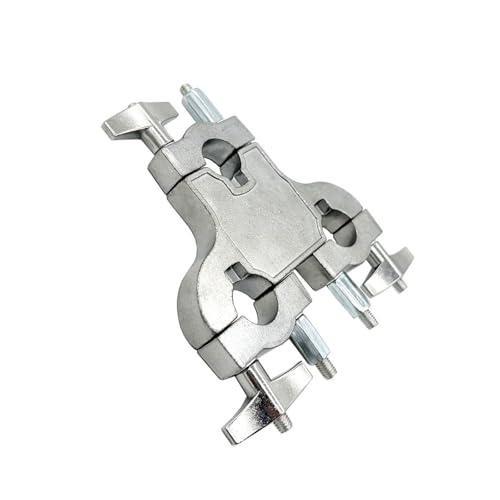 Abrazadera multiusos para batería Jiayouy, abrazadera metálica de expansión de 3 vías para soporte de platillos y accesorios miniatura 2
