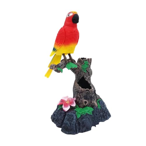 Control de voz – Mimic Sound Bird, juguete de peluche repetido | Juguete alimentado por batería, reconocimiento de voz y reacciones entretenidas, ideal para el aprendizaje de voz y el tiempo de juego