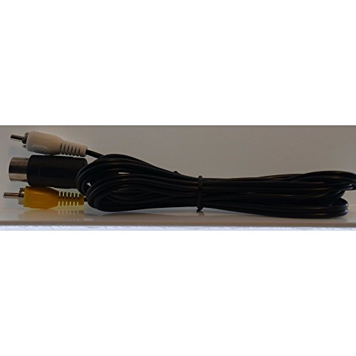 Sega Genesis 1 & Sega Master System AV Cable [6ft]
