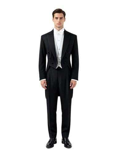 Blazer frac Ulnomio homme veste de costume ajustée pour mariage et gala