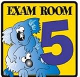 Clinton Industries, Inc. (EX5) Exam Room Sign Koala Bear Ea