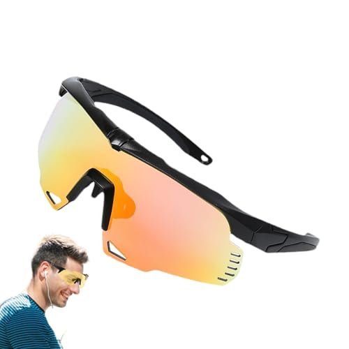 Xiixuuj Gafas de sol deportivas con protección UV para bicicleta, gafas de bicicleta de montaña, para hombres, mujeres, niños, niñas, jóvenes, adolescentes, hijo, hija, familia