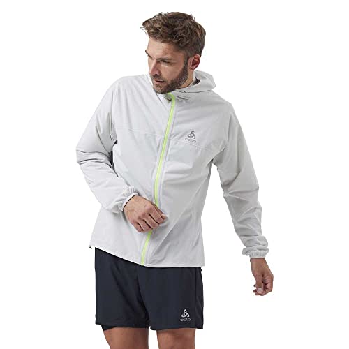 Odlo Herren ZEROWEIGHT WATERPROOF Laufjacke, odlo silver grey - lounge lizard