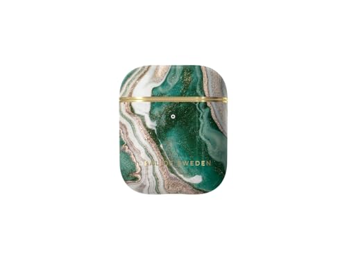 IDEAL OF SWEDEN Airpods Case Gen 1/2 Golden Jade Marble
