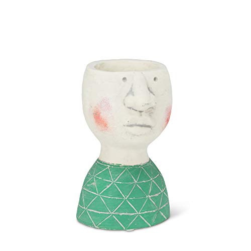 Abbott Collection 27-KINFOLK-438 Sm Male Head Planter-6