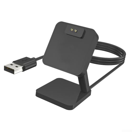 Honseadek Station de charge de rechange compatible avec Amazfit Balance A2286 T-Rex 3 A2322 Balance 2 A2429 Smart Watch Câble USB Noir