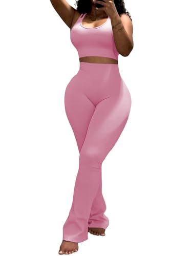 Nimsruc 2 Piece Outfits for Women Casual Sweat Suits Trackusuits