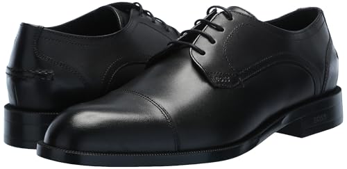 Image of BOSS Men's Tayil Smooth Leather Derby Dress Shoe
