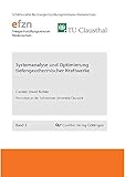 Systemanalyse und Optimierung tiefengeothermischer Kraftwerke (Schriftenreihe des Energie-Forschungszentrums Niedersachsen (EFZN))