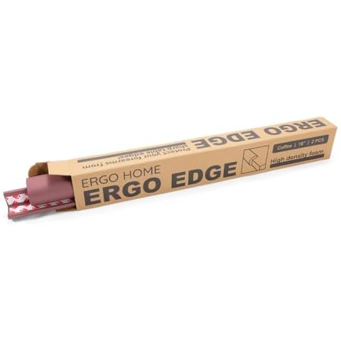 Ergo Edge | Protect Your arms from Sharp Table Edges! | 32" High Density Foam [Coffee] Cover
