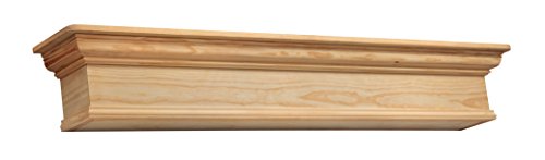 Pearl Mantels 420-72 Savannah Mantel Shelf, 72-Inch, Unfinished #TOP5