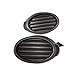 BXZ Front Fog Light Lamp Cover LH RH Pair For Ford Focus 2012 2013 2014 Left Driver Right Passenger Side