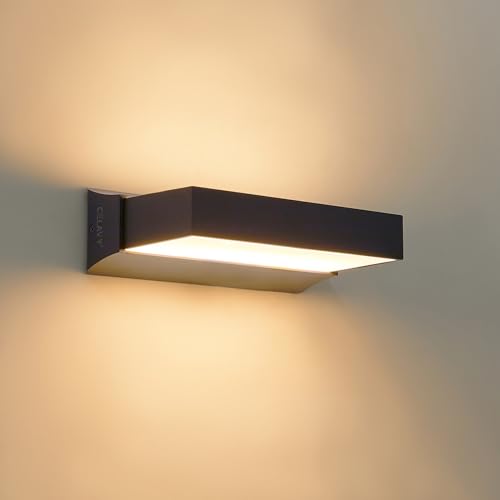 Applique murale extérieur LED 11W IP65 anthracite gris éclairage moderne 3000K
