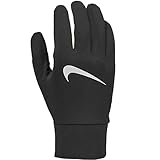 Nike Lightweight Tech Runner Gloves Handschuhe (L, black/black/silver)