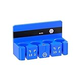 Magnetischer Schraubendreher-Halter, Schreibtisch-Fahrrad-Werkzeugaufbewahrung, mehrere Schlitze, Fahrrad-Reparatur-Werkzeug-Organizer für Garage, Werkstatt, Bau, Zangen, Bohrer, Schublade