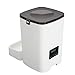 Automatic Pet Feeder, Remote Control, Large Capacity Automatic Cat Dog Feeder for Home, Built in Smart System for Precise Timing and quantified Feeding, with Music Reminder (White)