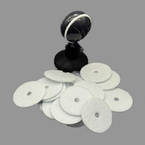 Image of Cotton Nano Mesh Pads for Aquarium Nano Bubble Diffuser,4-Pack, White (3.2cm x 0.15cm), for Asin B0F2MXXZFP