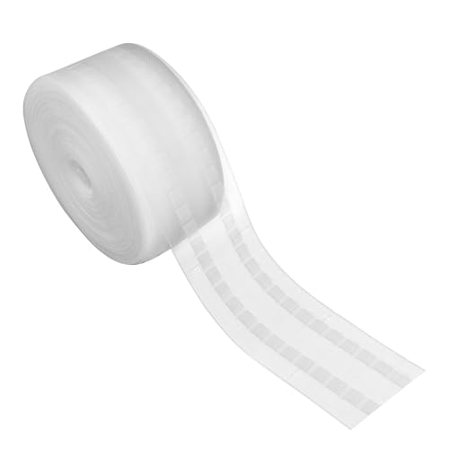 Ruban de rideau transparent ondulé en nylon premium pour habillage de fenêtre exigeant