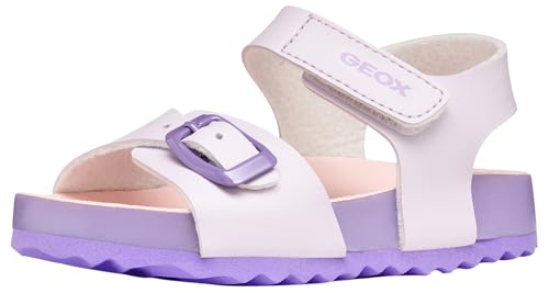 Geox Sandały chłopięce dziewczęce B CHALKI Girl, LT Lilac, 26 EU