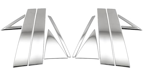 BRIGHTZ クラウンスポーツ AZSH36W AZSH37W 超鏡面ステンレスメッキピラーパネル バイザー無用 10PC 【 PIL−SIL−485 】 AZSH 36 AZSH 37 クラウン スポーツ