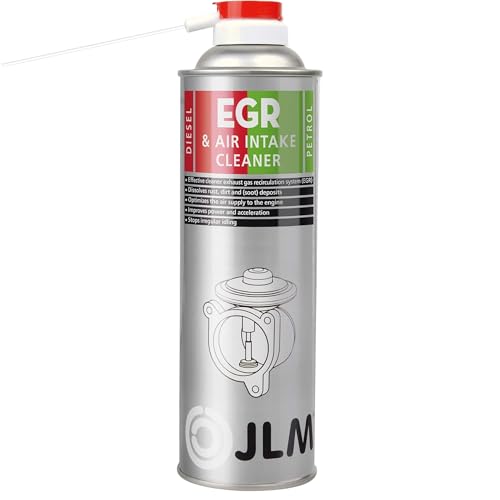 JLM Diesel & Petrol Air Intake & Exhaust Gas Recirculation (EGR) Cleaner, 500ml (J02710)