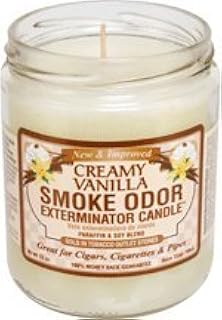 Smoke Odor Exterminator Jar Candle Â– Creamy Vanilla