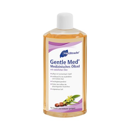 Meditrade Gentle Med Ölbad - Medizinisches Ölbad - Säuglingspflege - 12 x 500 ml