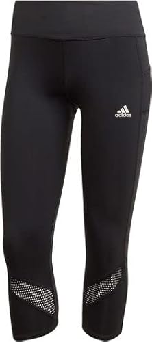 adidas [アディダス] レディース ランニングタイツ OWN THE RUN 3/4タイツ Sサイズ ブラック(FS7833) IPF47
