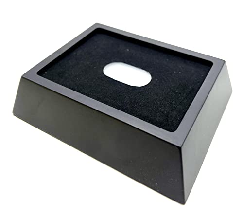 STRONGUS LED Light Base Multicolor Matte Black Battery, for 3D Crystal Glass Art 9 inch