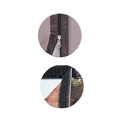 QKCX Anti zanzariera per finestre con Cerniera