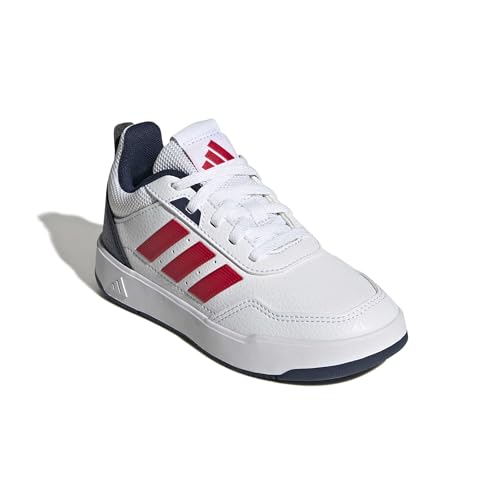 adidas Unisex Kinder Tensaur Sport 3.0 Kids Shoes, FTWR White/Collegiate Red/Collegiate Navy, 38 EU – Ansicht 3