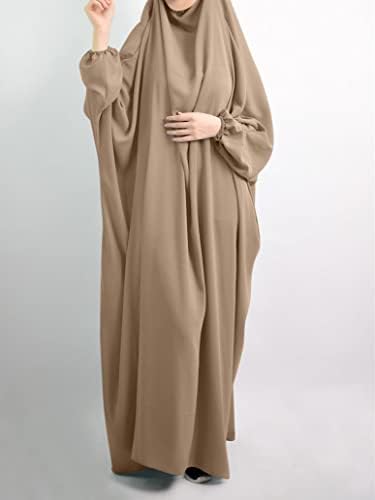 Striped Prayer / Salah Dress One Piece Jilbab 100% Cotton - Super Brea – Bazar Al Haya
