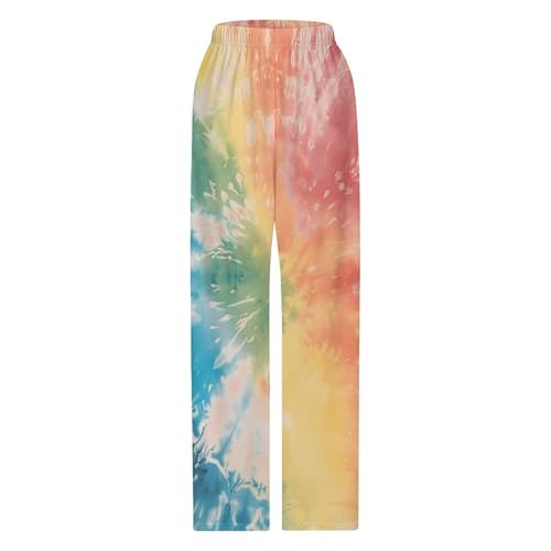 Tie Dye Colorful RainbowChildren's Casual Pajamas160CM3