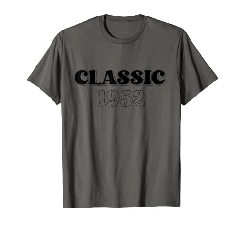 70th Birthday Classic 1952 Car Tees 70 Años Vintage Camiseta