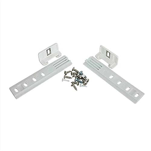 Lichtblau Universele deurmontageset koel- en vrieskasten voor sleepdeuren techniek sleepdeurscharnier inbouw koelapparaten geschikt voor bijv. Liebherr, Miele, Bosch enz. - Image 8