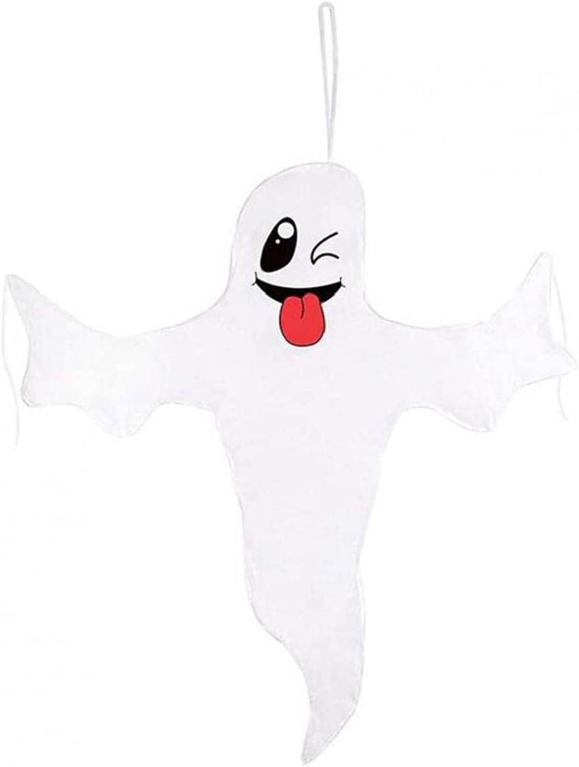 HIGHLAND Ghost Hanging Decorations for Halloween – Tree Hugger Ghost Halloween Indoor Outdoor Decorations – Hanging Ghost Halloween Decorations Party Supplies – Halloween Decorations Outdoor