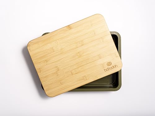 Babadoh Juego de Bandejas y Tabla de Bambú miniatura 3