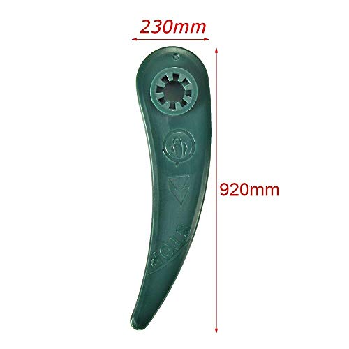 25Pcs Plastic Strimmer Replacement Lawn Mower Blade Grass Strimmer Blades for Bosch Art 23-18 LI Grass Trimmer Lawn Mower Parts