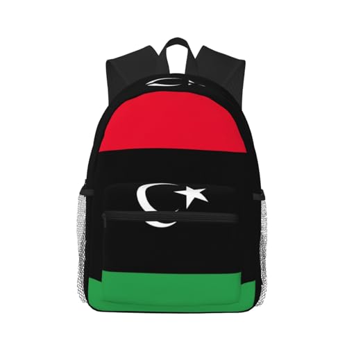 Sac à dos motif drapeau libyen pour afficher fièrement vos racines au quotidien