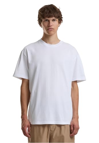Build Your Brand T-shirty męskie 100% bawełna białe M, biały, M