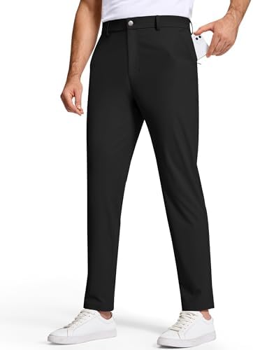 Golf Pants Men 30" 32" 34" Inseam 5 Pockets Stretch Slim Fit Ligh...