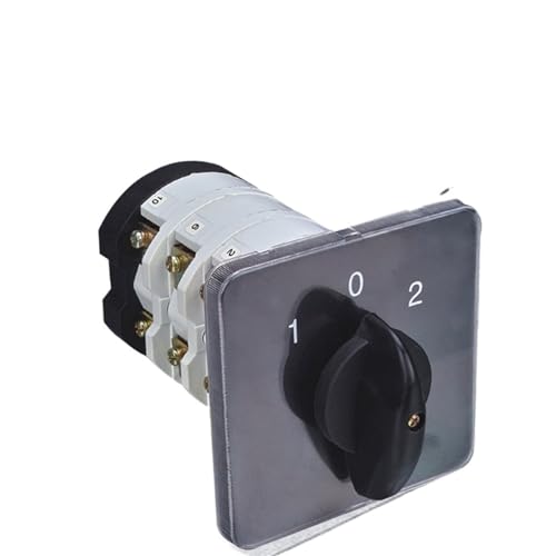Interruptor de leva YMZ12-125/3 de 3 polos con contacto de plata para control dual