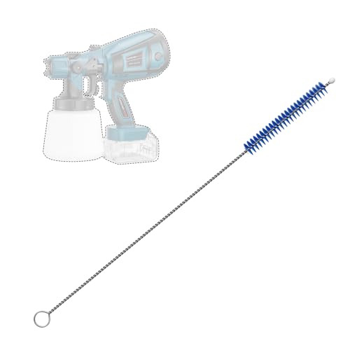 Accessory of Paint Sprayer, Cleaning Brush for Sprayer Nozzles, Tubes & Tips, 1 Pack (Not Include Paint Sprayer)