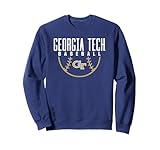 Georgia Tech Yellow Jackets Baseball Arch Sweatshirt