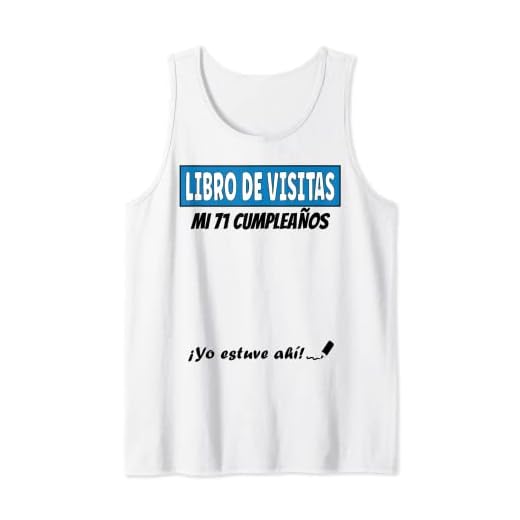 Libro De Visitas - 71 Años Cumpleaños Divertido Regalo 1950 Camiseta sin Mangas
